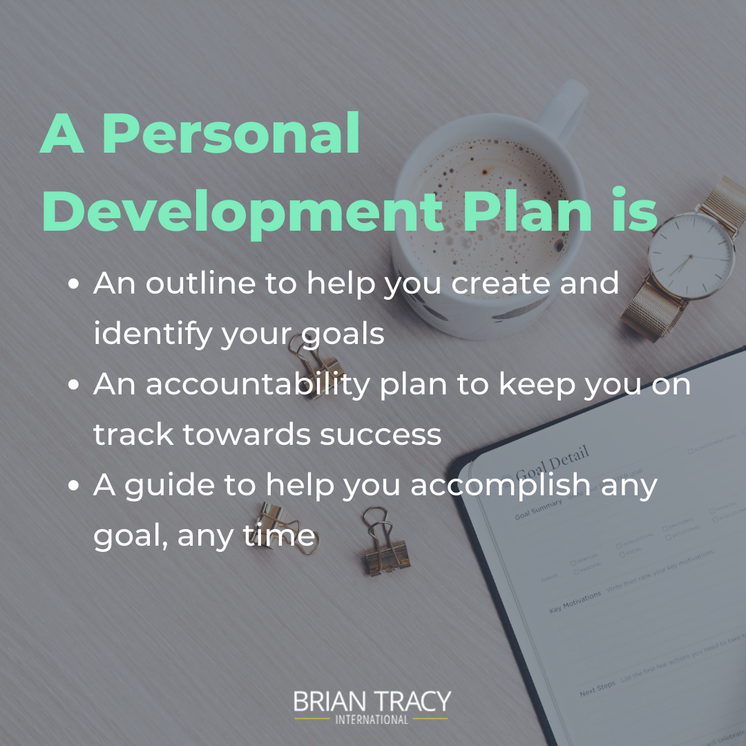 what is personal development plan