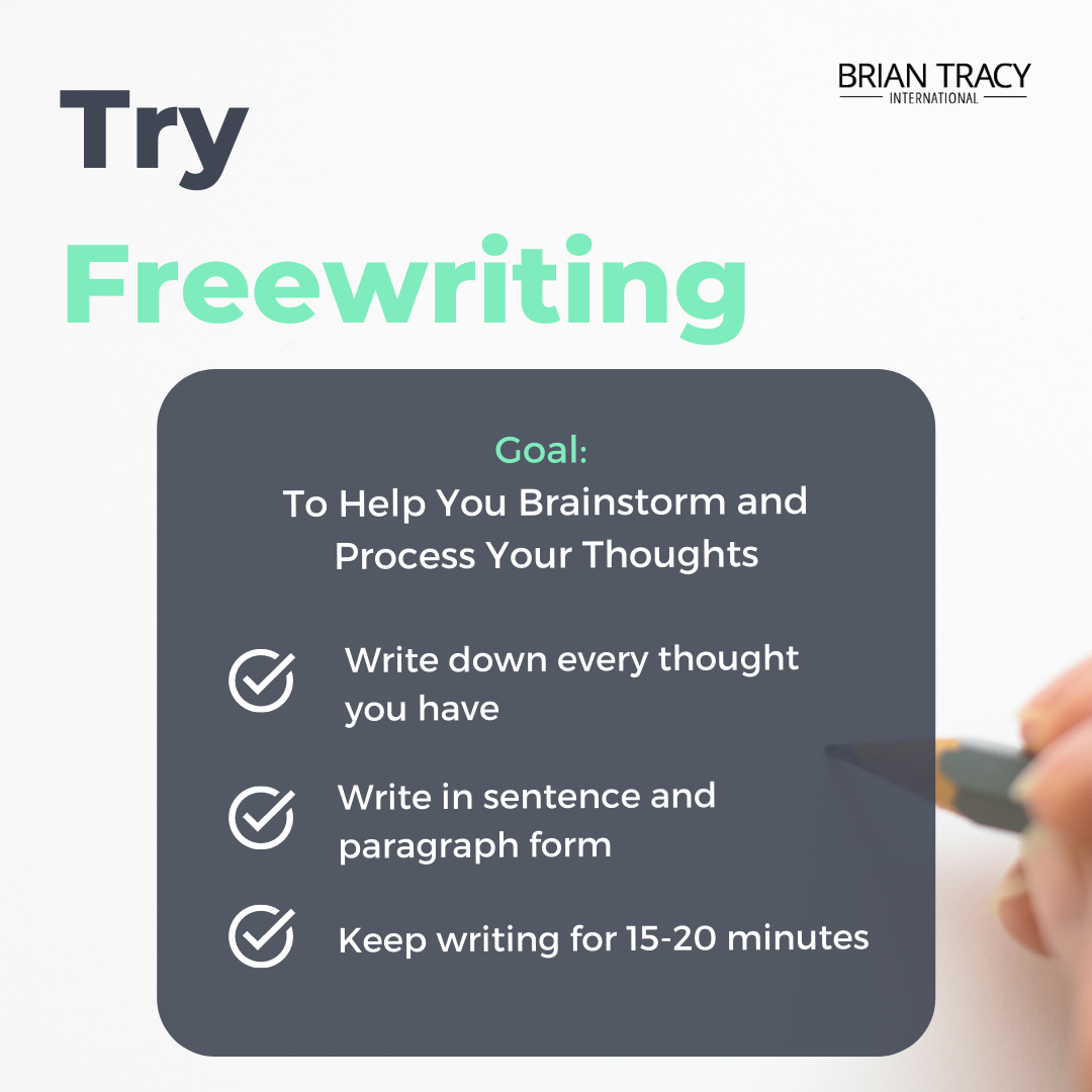 Freewriting to Brainstorm Ideas to Write a Book