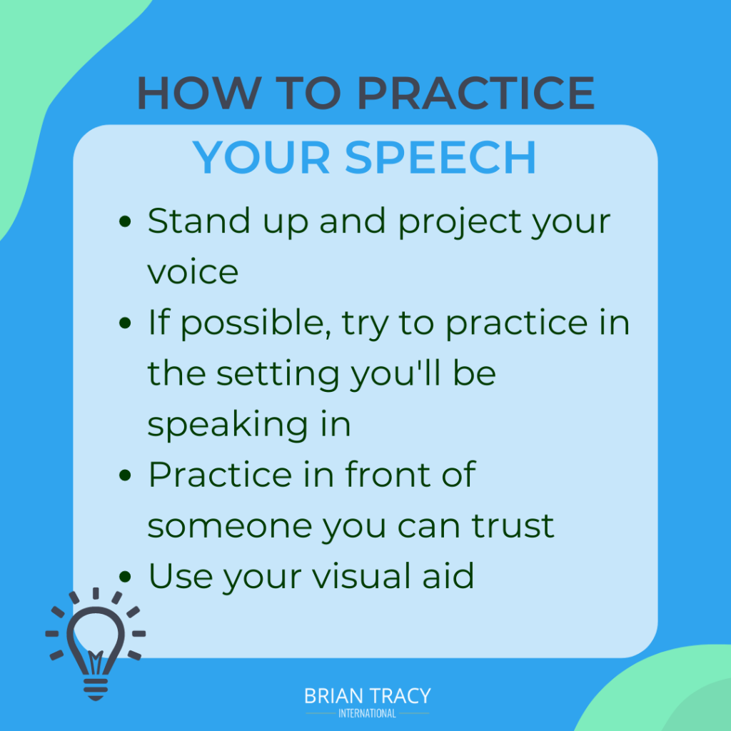 How To Write A Speech Outline Brian Tracy
